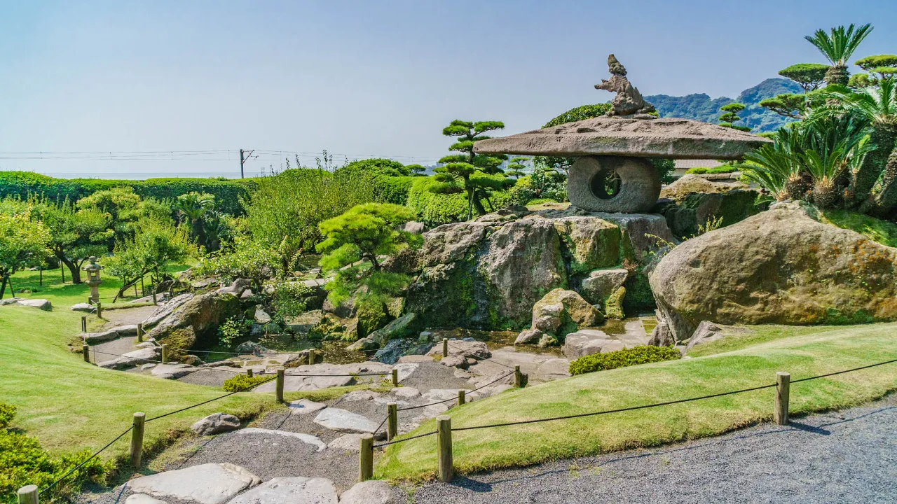 Landskapshage i Kagoshima Landskapshage i Kagoshima