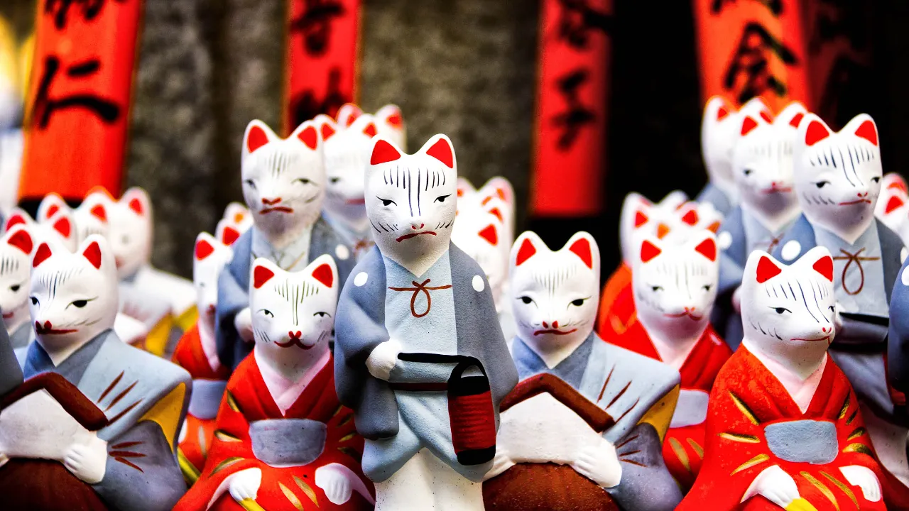 Tradisjonelle japanske figurer Tradisjonelle japanske figurer