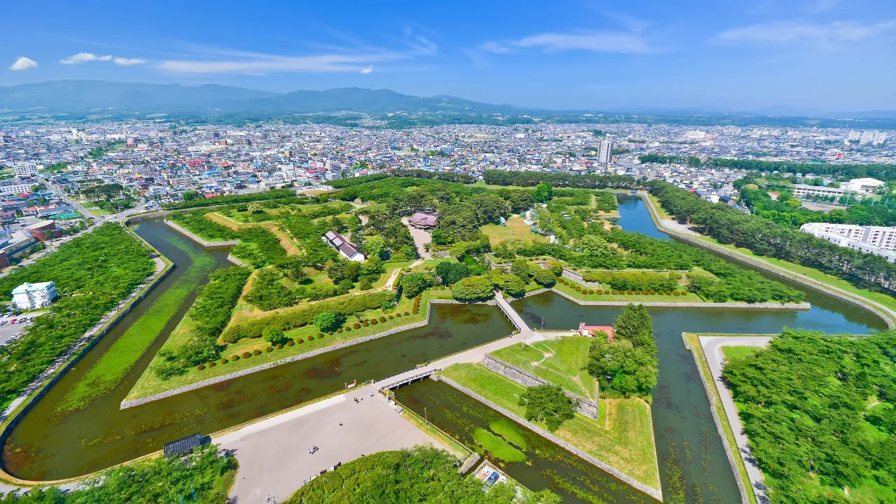 Goryokaku-fortet i Hakodate Goryokaku-fortet i Hakodate