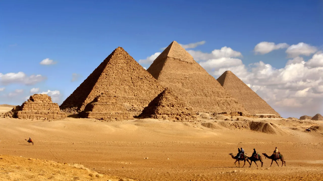 Pyramidene i Giza Pyramidene i Giza
