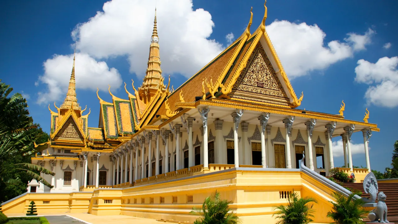 Kongepalasset i Phnom Penh Kongepalasset i Phnom Penh