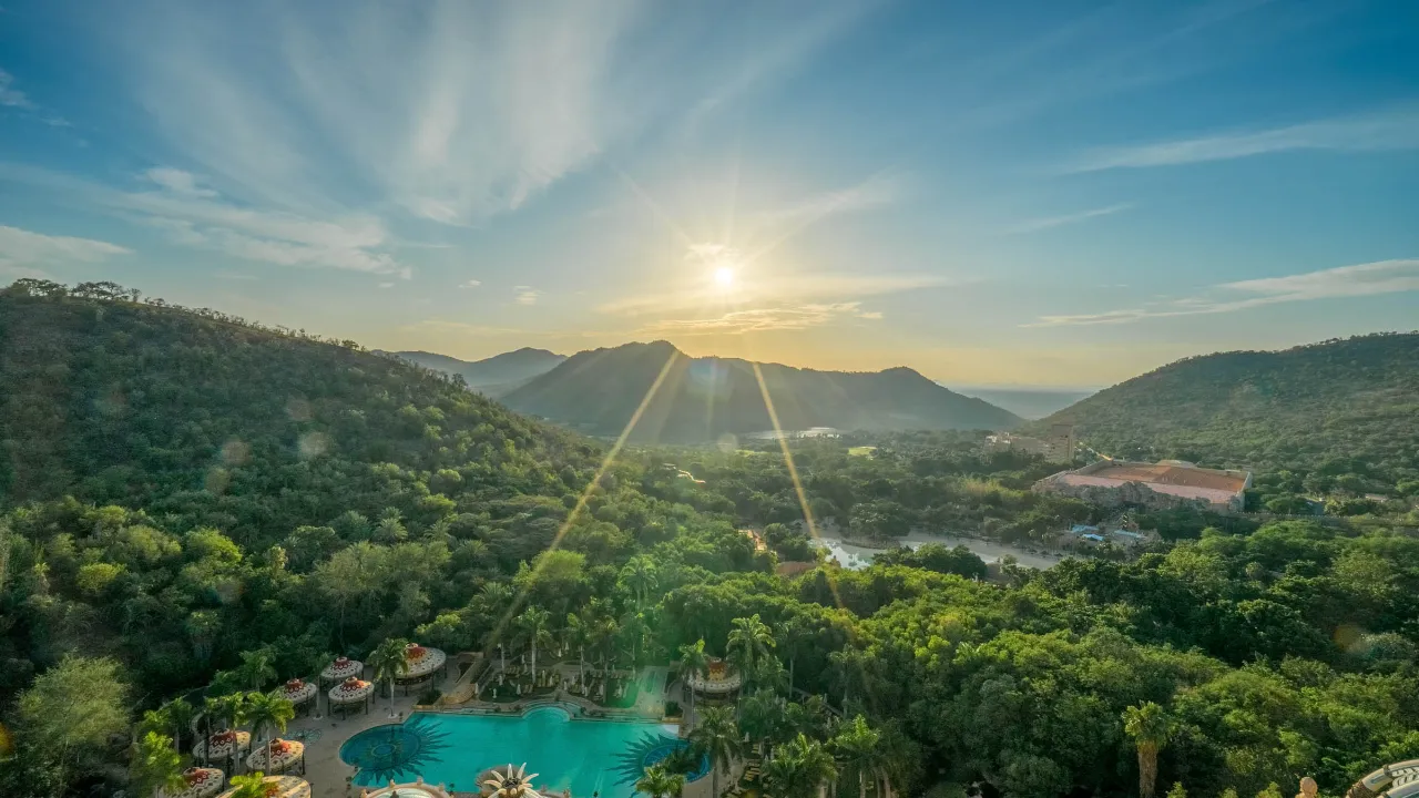 Luftfoto av Sun City Resort Luftfoto av Sun City Resort