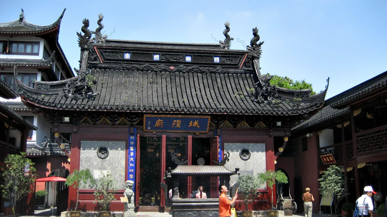 Yuyuan-tempelet i Shanghai Yuyuan-tempelet i Shanghai