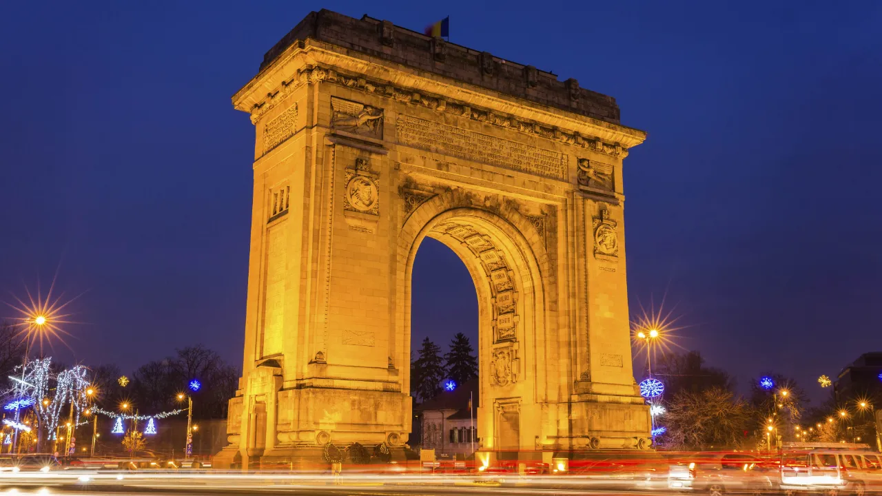 Triumfbuen i Bucuresti