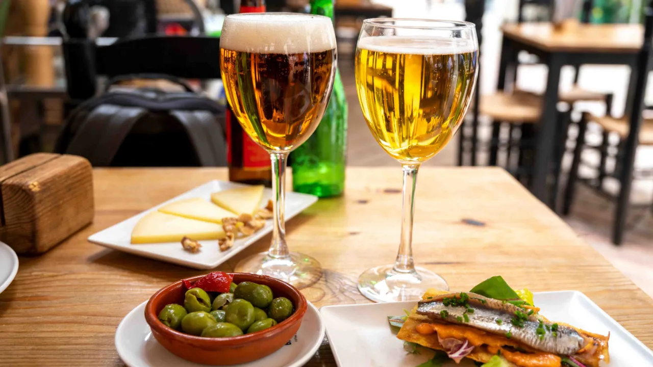 Tapas og øl Tapas og øl