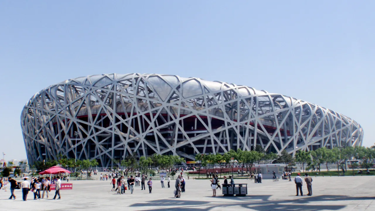 Fugleredet stadion i Beijing – bygget til OL 2008 Fugleredet stadion i Beijing – bygget til OL 2008