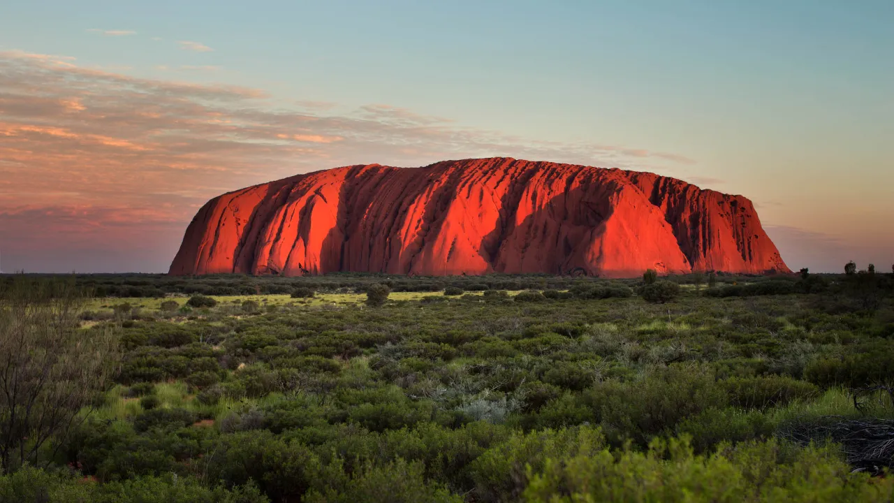 Majestetiske Ayers Rock