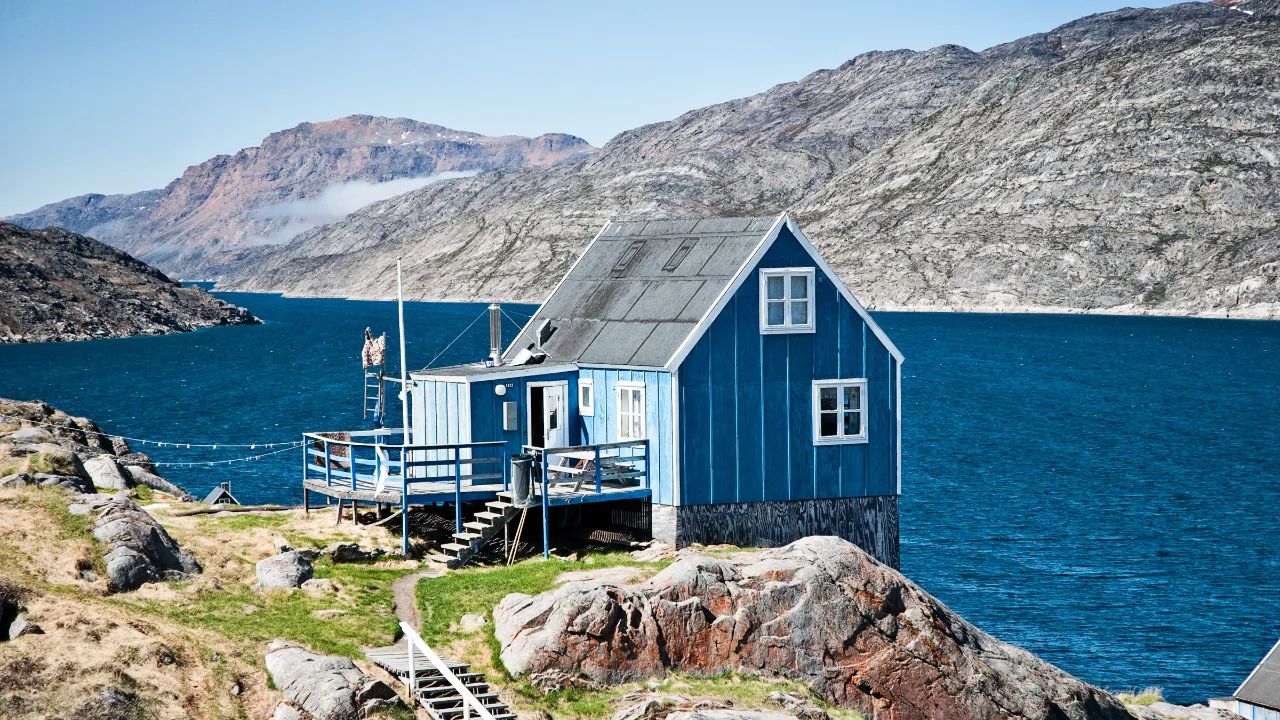 Hus med god beliggenhet