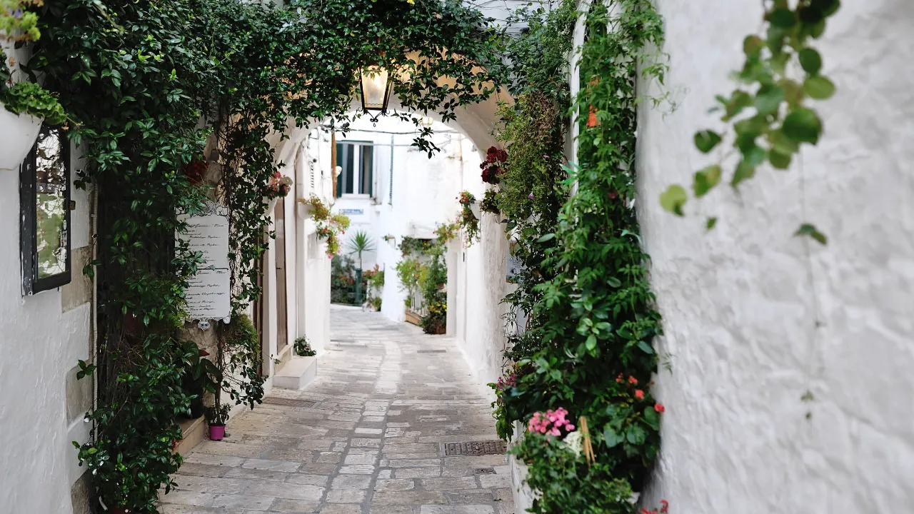 I den hvite byen Ostuni