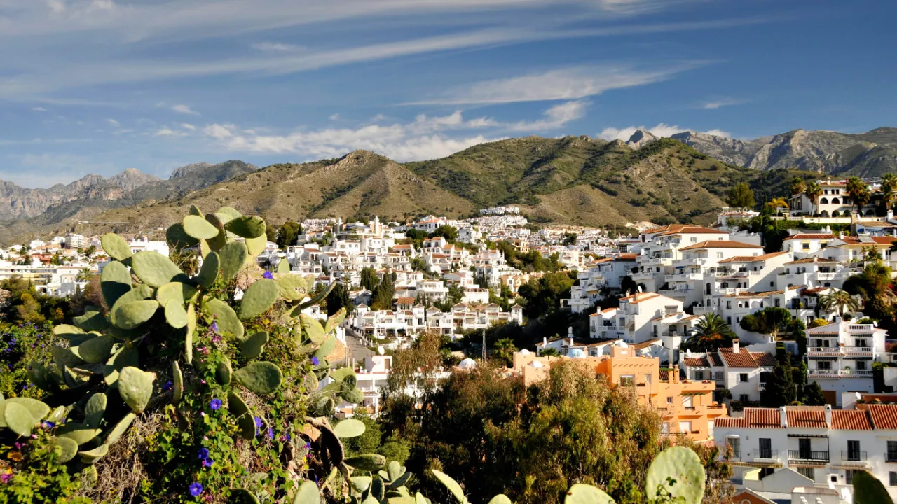 I fjelllandsbyen Mijas