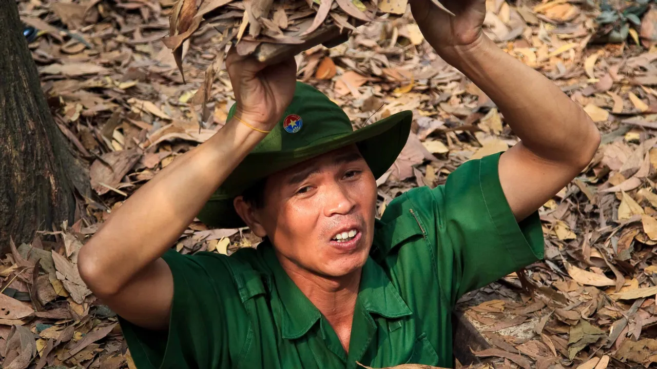 De berømte Cu Chi-tunneler blev bygd av Vietcong 1940-1960