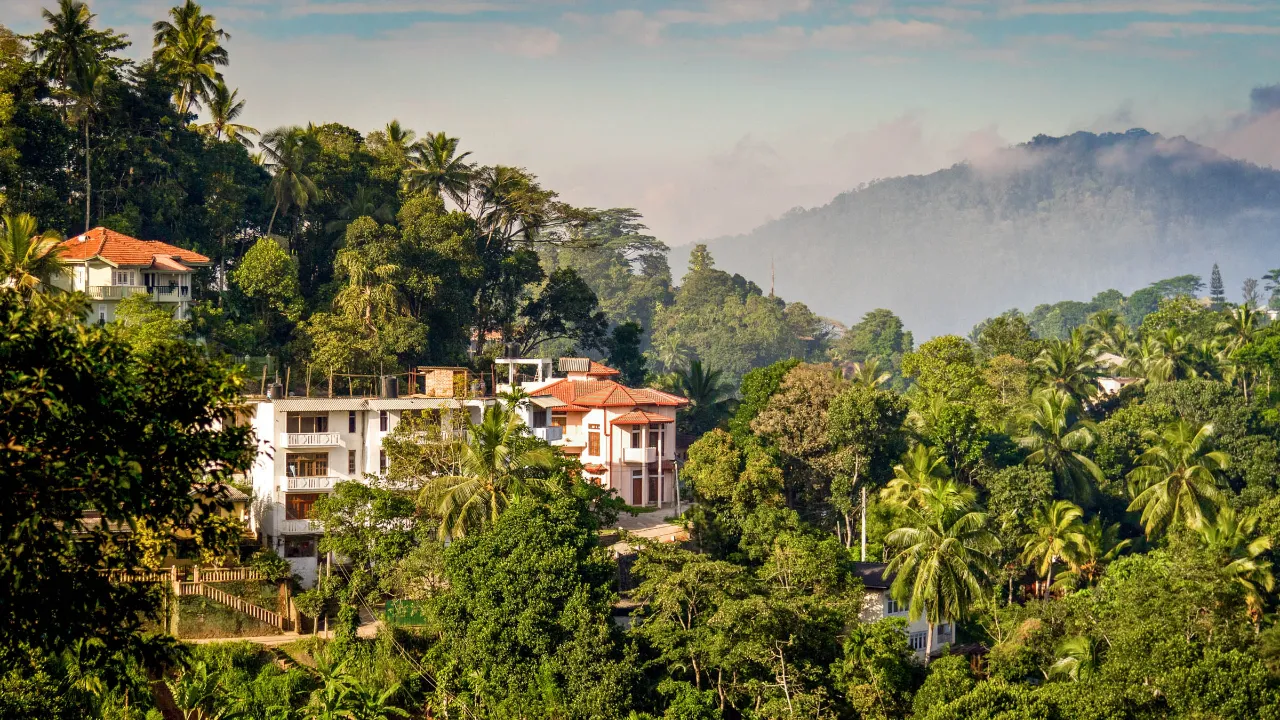 Utsikt over Kandy Utsikt over Kandy
