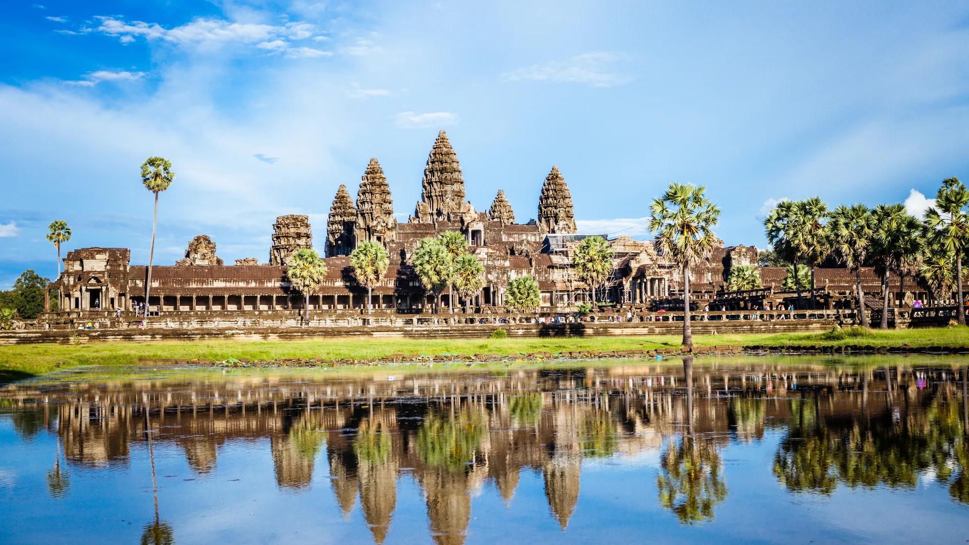 Det ikoniske Angkor Wat-templet