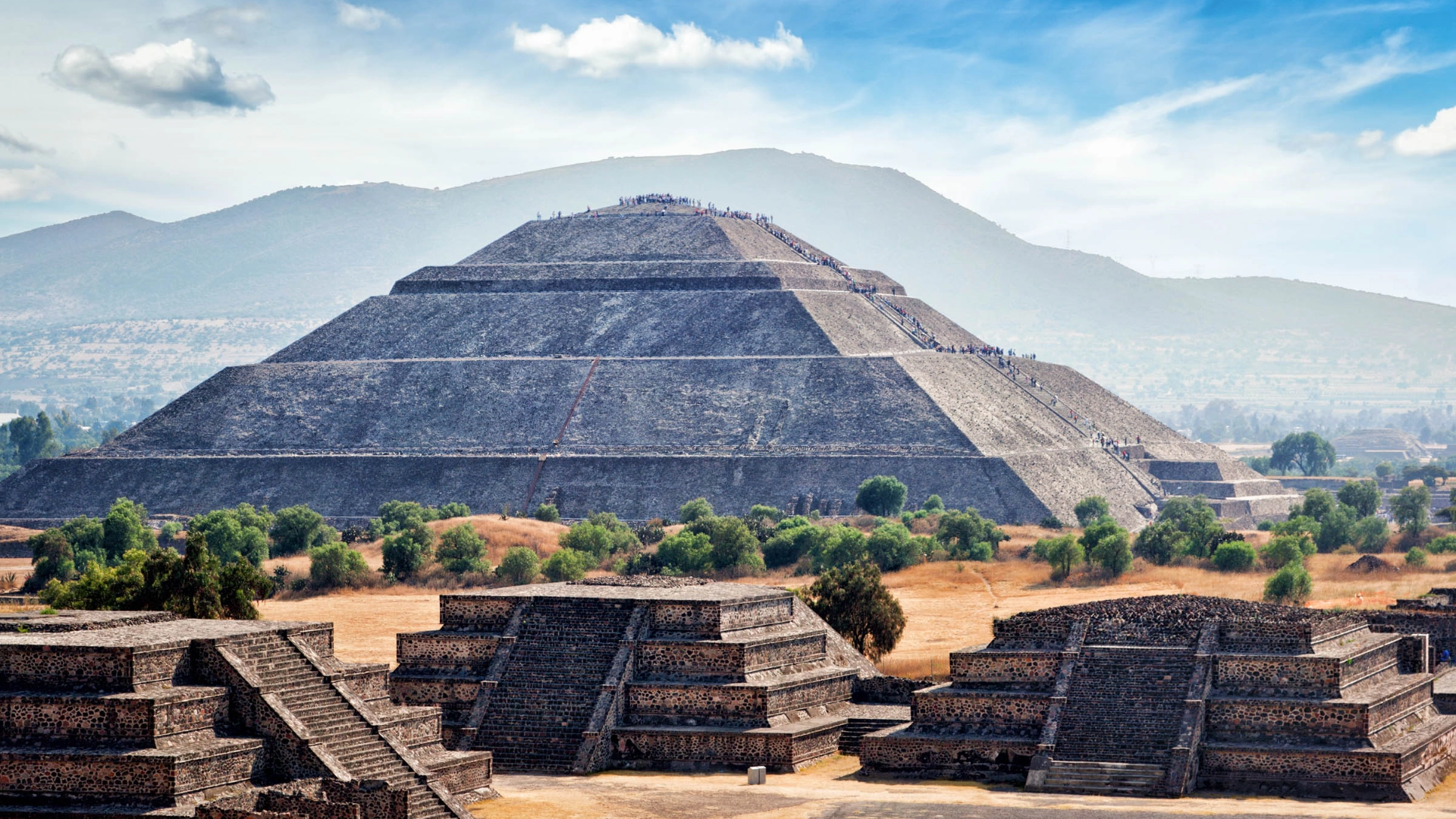 Solpyramiden i Teotihuacán
